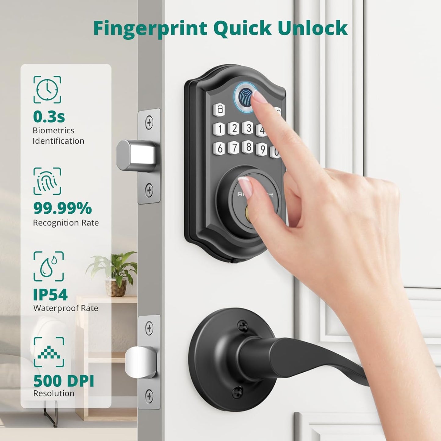 AkaGear DS10 Door Lever Set