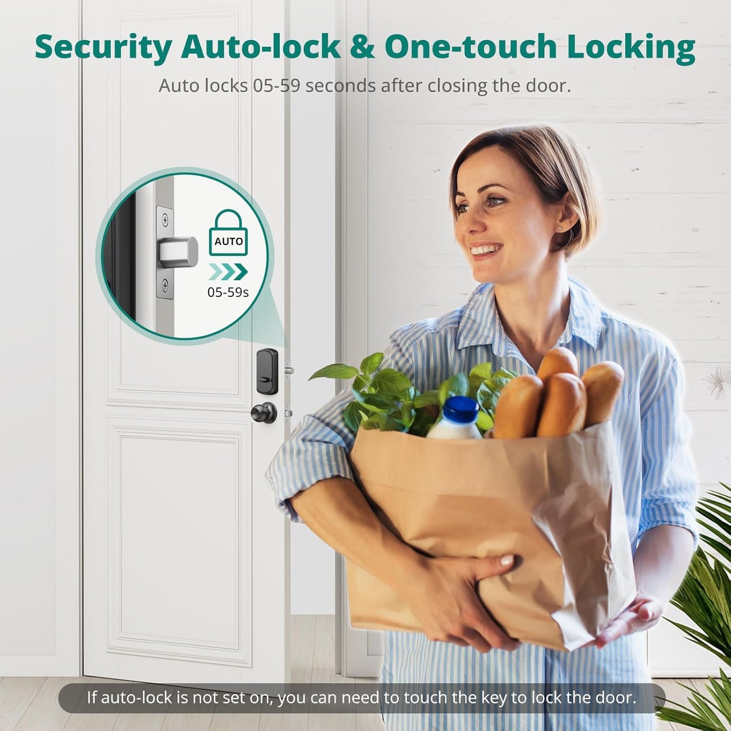 AkaGear DS10 Door Knob Set