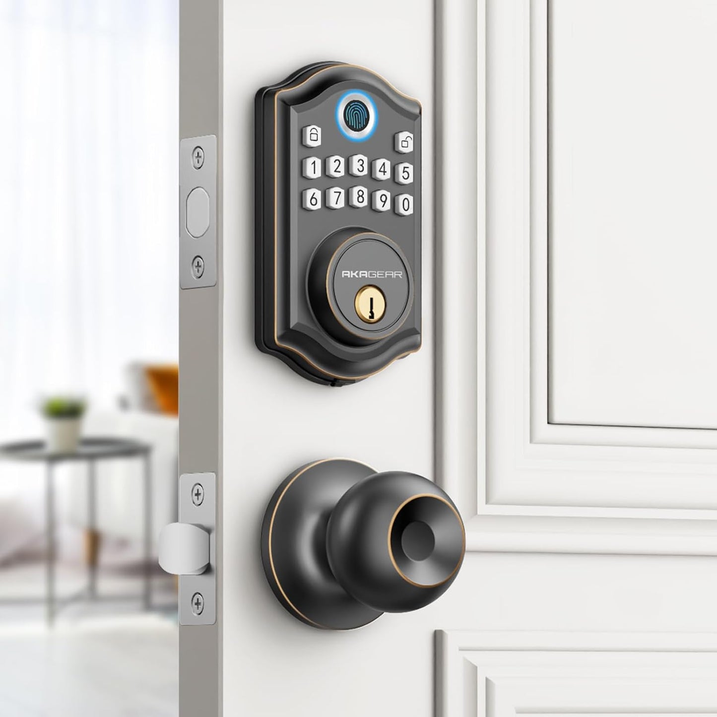 AkaGear DS10 Door Knob Set