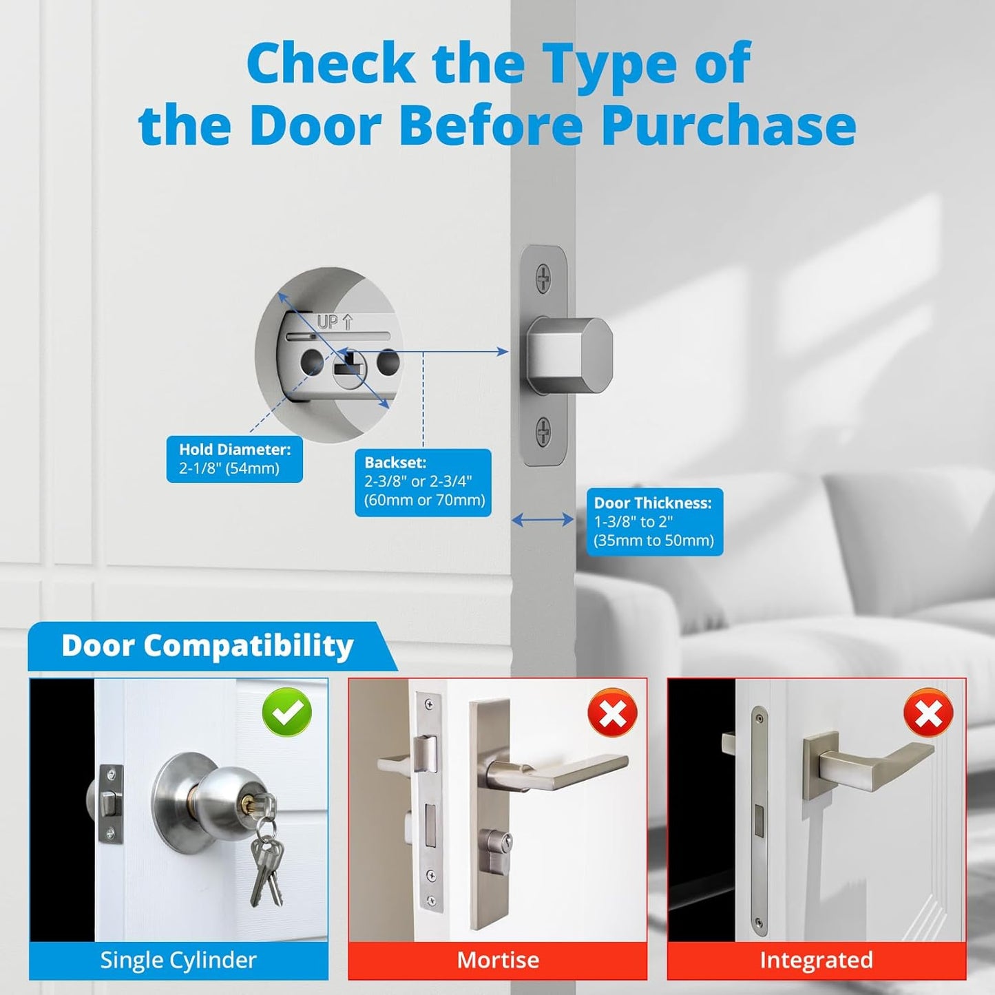 AKAGEAR T02 WiFi Fingerprint Deadbolt