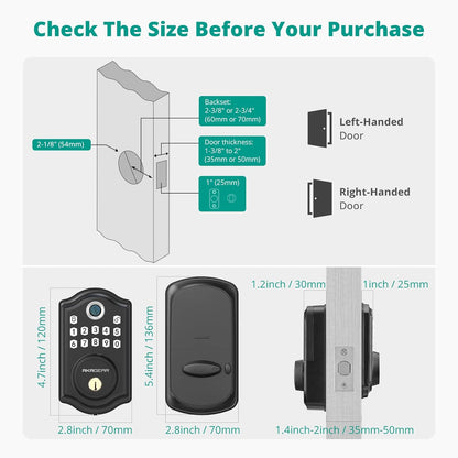 AkaGear DS10 Fingerprint Door Lock