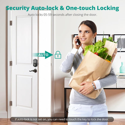 AkaGear DS10 Fingerprint Door Lock